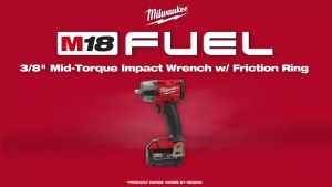 MILWAUKEE M18 Double Mid Torque Impact Wrench FREE Deep Socket Set 881Nm M18 FMTIW2F12 M18FMTIW2F12 49-66-7015