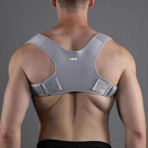 VBOSi Men Women Adjustable Upper Back Support Sporty Shoulder Belt Posture Corrector