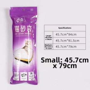 MLZH | Portable Foldable Disposal Cat Litter Box