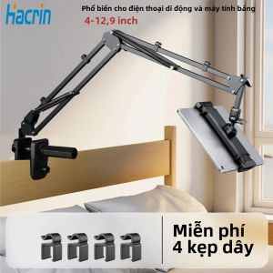 Giá Đỡ Máy Tính Bảng Có Thể Điều Chỉnh Cho Giường 360 ° Cánh Tay Dài Có Thể Xoay Được Cho Máy Tính Bảng Xiaomi Samsung 4-129" iPad Pro - Giá Đỡ Điện Thoại Bằng Thép Carbon