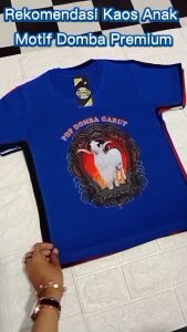 KAOS DOMBA ANAK LENGAN PANJANG/PREMIUM CATTON COMBED 30S/USIA 1-12TAHUN