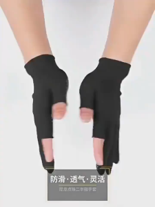 Găng tay mùa hè Bán buôn chống trượt chống trượt chống chống trượt chống nắng Nylon Construction Công việc đóng gói