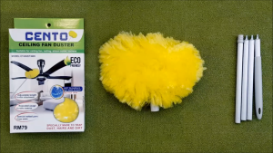 CENTO Ceiling Fan Duster Cleaning Multi-Purpose Function With Netted Yard 120CM