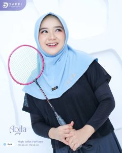 ABILA Sport Daffi Hijab Olahraga Premium Jersey Yoga Pound Fit Kerudung Jilbab Instan Viral