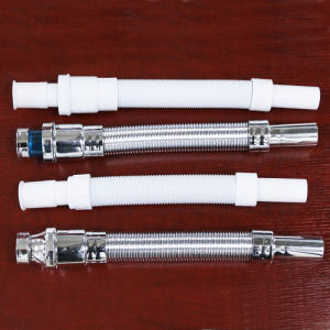 ท่อระบายน้ำในครัว อุปกรณ์เสริมท่อระบายน้ำแบบยืดหยุ่น กันกลิ่น ท่อระบายน้ำแบบต่อได้ อุปกรณ์เสริมอ่างล้างจาน อุปกรณ์บ้านสำหรับครัว