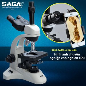 SAGA | Microsope Nghiên Cứu Y Học Độ Chính Xác Cao 1600x