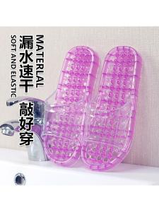 รองเท้าแตะพยาบาลแบบโปร่งสำหรับใช้ในบ้าน รองเท้าแตะแบบมีน้ำหยดสำหรับใช้ในห้องน้ำ รองเท้าแบบมีพื้นรองเท้าแบบมีพื้นพิมพ์ลายจุดสำหรับใช้ในฤดูร้อน