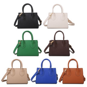 กระเป๋าคาดลำตัวสะพายไหล่ขนาดเล็กสำหรับหนังของผู้หญิงกระเป๋าถือมีหูหิ้วด้านบนกระเป๋าที่วางโทรศัพท์