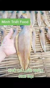 1kg  KHÔ CÁ LƯỠI TRÂU SIZE ĐẠI 30 CON/KG- Vựa Khô Minh Triết