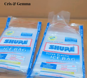 Approx. 100pcs Ice Bag Plastic (Shure) Thick & Reliable