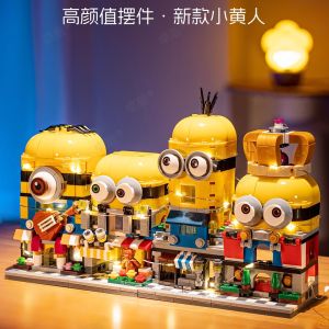 New 2025 Lego Style Assembly Toy Blocks Mario Series Yellow Man Mini Figure Boys Girls Suitable Educational Building Blocks