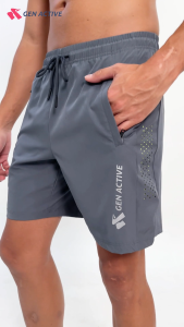 GEN ACTIVE Celana Olahraga Pria Short Pants Cowok Bawahan Casual Running Gym Fitness