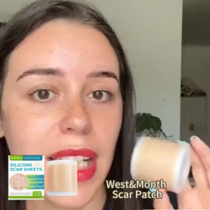 【BUY 1 TAKE 1】Silicone Scar Sheets - Effective Self-Adhesive Tape For Acne Trauma And Burn Scars Quickly Cover And Fade Scars With Scar Patches - 4cm* 1.5m / Roll Surgery Scar Removal Silicone Gel Sheet Patch Tape Sticker Skin Repair