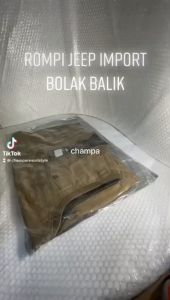 Rompi Jeep Import Bolak Balik Premium Quality Rompi Wartawan