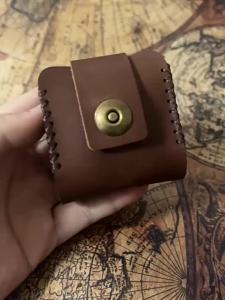 Bao Da Bò Kiểu Cổ Điển Đựng Bật Lửa Zippo & Zorro Cỡ Lớn Có Móc Cài Thắt Lưng Kiểu Dáng Chắc Chắn Như Giáp Chất Liệu Da Thật