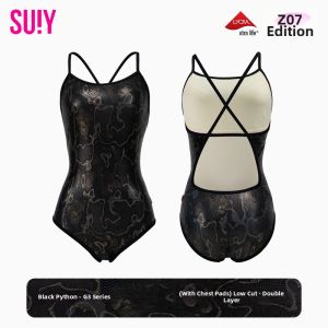SUIY | Competitive Stylish One-piece Swimming Suit