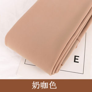 ถุงน่องหนาแบบมีขนแกะสำหรับผู้หญิงในฤดูใบไม้ร่วงและฤดูหนาว ถุงน่องเนื้อสัมผัสธรรมชาติ ถุงน่องสีเนื้อสีบล็อก ความยาวถึงเข่า