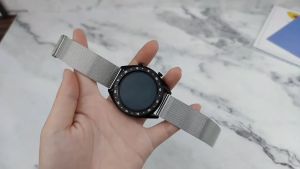 For สายน huawei Watch GT 4 41mm 46mm สายนาฬิกา huawei watch GT 3 SE/GT 3 Pro 43mm 46mm/GT 3 42mm 46mm สายเหล็ก Milanese Loop