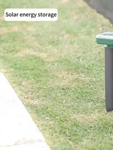 Solar Ultrasonic Vibration Mouse mouse trap Repelling Snake Repeller Pest Lawn Garden Courtyard Buzz Snake Repellent Waterproof Animal Repellers for Garden Tools Yards