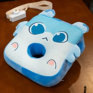 Office Nap Pillow Kids School Children PP Cotton Frog Shaped Body Pillow Desk Sleep Aid Cushion Giant Dominator for Students