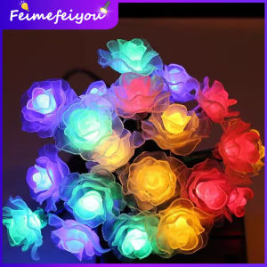 เครื่องสำอางแถบแสงแฟลชรูงสำหรับชุดห้องงาน 10 เมตร วันเกิดข้อเสนองาน 220V EU 8M, 6M, 2M AA แบตเตอรี่