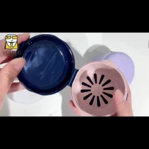 Hai Lớp niềng răng lưu trữ container hàm răng giả tắm hộp trường hợp ngâm vô hình răng hàm răng giả làm sạch răng giả tắm trường hợp