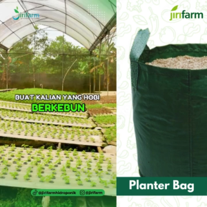 Jirifarm Planter Bag Hijau 25 50 75 100 150 Liter Wall Planter Pengganti Pot Pohon Tabulampot