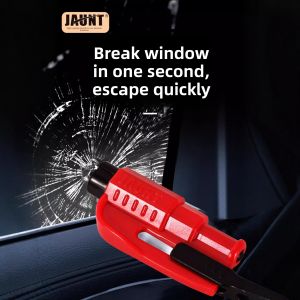 MONLEYTA | Car Emergency Hammer With Cutter Portable Vehicle Break Glass Device Multi Functional Safety Tool For Escaping In Emergencies