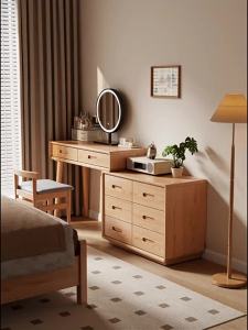 DONGMU | Solid Wood Multi-function Dressing Desk