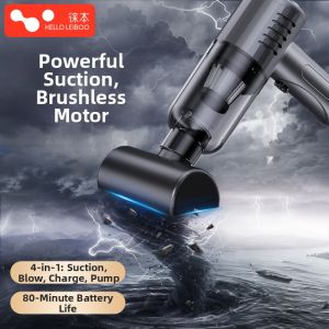 HELLOLEIBOO | Powerful Wireless Handheld Car & Home Vacuum