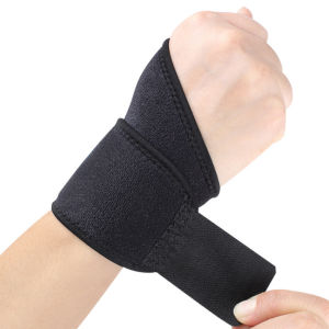 Sports Wrist Brace - Breathable Support for Gym Volleyball Basketball - Relief for Wrist Pain Sprains & Tendonitis - Men/Wome