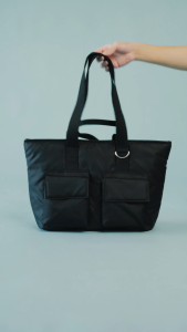 WHISPERWHITE - VOYAGE กระเป๋าผ้าไนลอนบุนุ่ม ใส่โน๊ตบุ๊ค และแลปท็อป 15 นิ้วได้ กระเป๋าจุของได้เยอะ Carry-On ได้