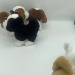 ของเล่น ตุ๊กตาสุนัข ลูกสุนัขไฟฟ้า เดินได้ มีเสียง สามารถกระดิกหางได้ ของเล่นเด็ก ใส่ถ่านAA