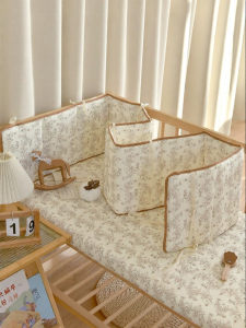 ANYOUBI | Newborn Suitable Pure Cotton Baby Bed Guardrail Four Seasons