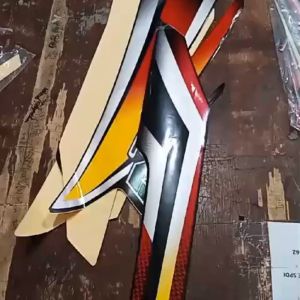 STRIPING STANDAR HONDA WIN 100 2004 STICKER STANDAR WIN 100 2004 BERKUALITAS DAN MUDAH PEMASANGAN