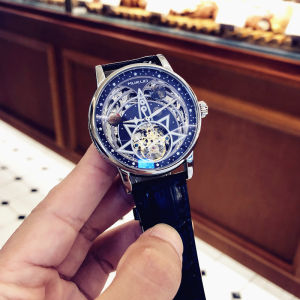 LIBIS | Automatic Tourbillon Skeleton Night-Light Mens Mechanical Watch