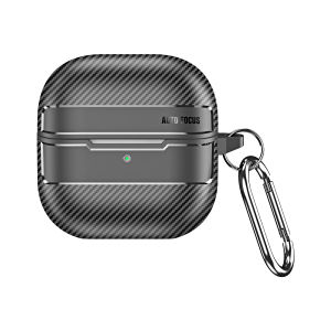 Fiber Textured Earphone Cover For Huawei FreeClip2 Case Headphone TPU Protective Cases For Huawei FreeClip 2 Sleeve With Buckle