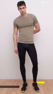 FAZROCK.CO / Legging olahraga pria Celana manset panjang pria Legging sport pria Base layer pria Legging pria Legging pria sport dewasa Celana manset pria Baselayer Lejing Olahraga Celana manset panjang pria  Celana lejing pria warna hitam