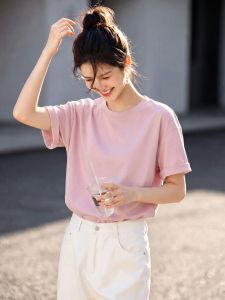 Basic House | Cotton Round Neck Regular Shoulder Slim Fit T-Shirt