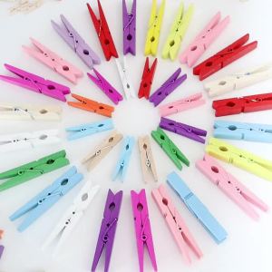 20-50 Chiếc Kẹp Gỗ Màu Nhiều Kích Cỡ Hình Chữ X Kẹp Gỗ Cho DIY Sách Ảnh May May Đồ Dùng Gia Đình