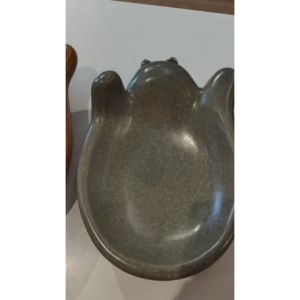 CERAMIC BOWL -CAT 21.8*16.3*8CM