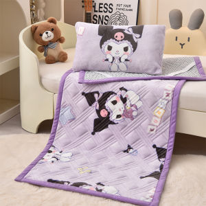 Kuromi Childrens Mattress Fleece-lined Sleepover Bed for Primary School Students Kindergarten After-school Class 70*170cm
