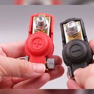 2Pcs/Set Quick Release Car Battery Connector Terminal Clip For All Post Round Batteries