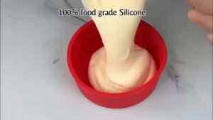 Khuôn Bánh Silicon Khay Chảo Tròn Dụng Cụ Nướng Bánh Chống Dính Có Thể Tái Sử Dụng Nhà Bếp Chảo Nướng Thân Thiện Với Môi Trường 4/6/8 Inch Phụ Kiện Nấu Ăn
