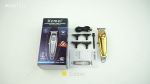 Kemei KM-1949 Hair Clipper Razor Set Rechargeable For Men Electric Hair Trimmer Original 0mm Bald Head Haircut Machine