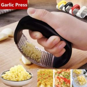 Alat penghancur bawang putih penggerus penggiris ngulek garlic press
