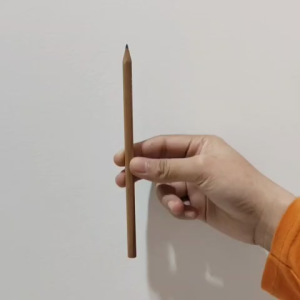 Pensil Kayu Bulat Natural Cetak Logo Untuk Souvenir dan Promosi