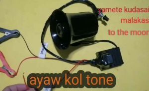 BACKHORN ATRAS AYAW KOL YAMETE MOON MALAKAS (4TONES) WITH TRUMPA 1 SET