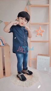 Lily And Clark Celana Jeans Joger Stylish Anak Laki-Laki Terbaru OOTD Keren JS01