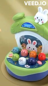 Đồ chơi đập chuột đa năng có đèn phát sáng và nhạc